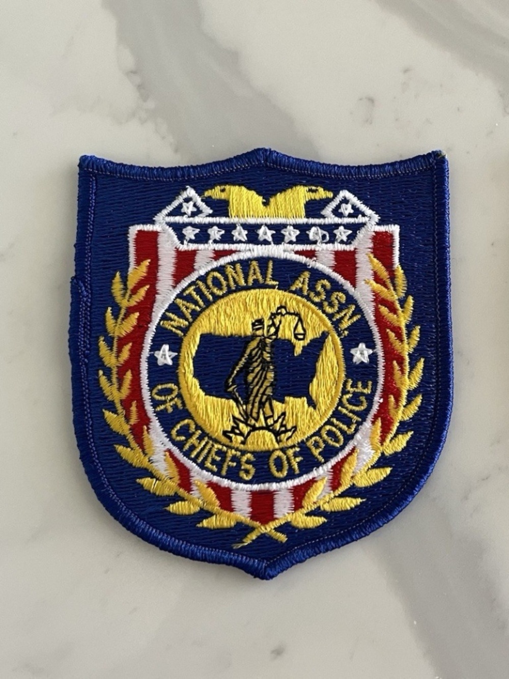 Brand New National Association of Chiefs of Police Patch Lot Of 2